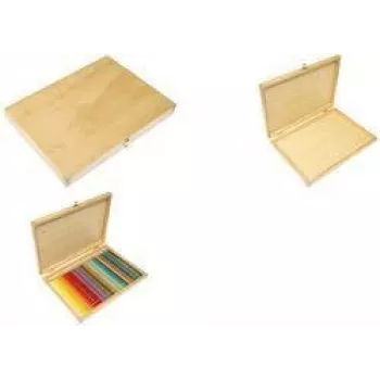 KANGARO K-830060 houten pennenhouder, 280 x 200 x 30 mm, naturel