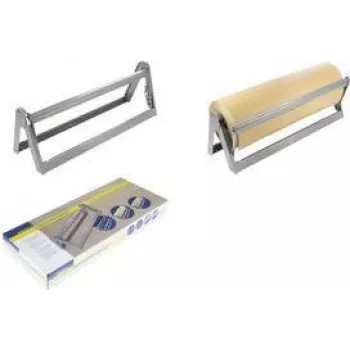 RAADHUIS kraftpapierrol-dispenser voor 500 mm rollen, metaal, stabiele basis, max. roldiameter 260 mm RD-351198