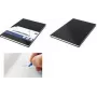 KANGARO K-5520 A4 notitieboek, 80 vel, gelinieerd, zwarte hardcover, 80 g/m²