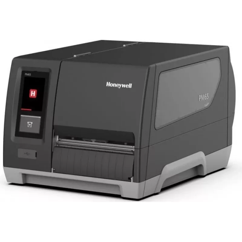 Honeywell PM65 industriële thermische printer voor etiketten, 203 dpi, rewind, LTS, dispenser, RTC, USB, RS232, Ethernet