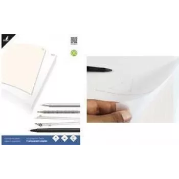 KANGARO K-770301 calqueerpapierblok DIN A3, 24 vel 80 g/m² + 1 millimeterpapiervel