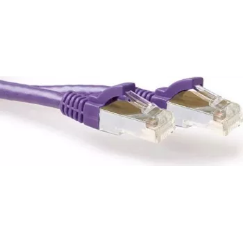 ACT FB2305 5m Cat6a S/FTP LSZH netwerk-patchkabel, violet