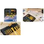 Kangaro acryl penset, 10-delig, nylonhaar, verschillende vormen, met opbergetui (K-840003)