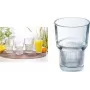 Esmeyer Arcoroc Starline drinkglazen set van gehard glas, 350 ml, helder, 6 stuks 384-6734
