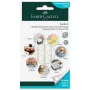 Faber-Castell Tack-It kleefkneedgum, verwijderbaar & herbruikbaar, wit, 84 stuks (589150)