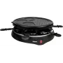 Tristar RA-2998 raclette-grill met 6 antiaanbakpannetjes, 800 W, zwart