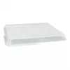 PAPSTAR Circulware vierkante bakdeksel, transparant, polypropyleen met 30% minerale vulstoffen, 1 stuk (97024)