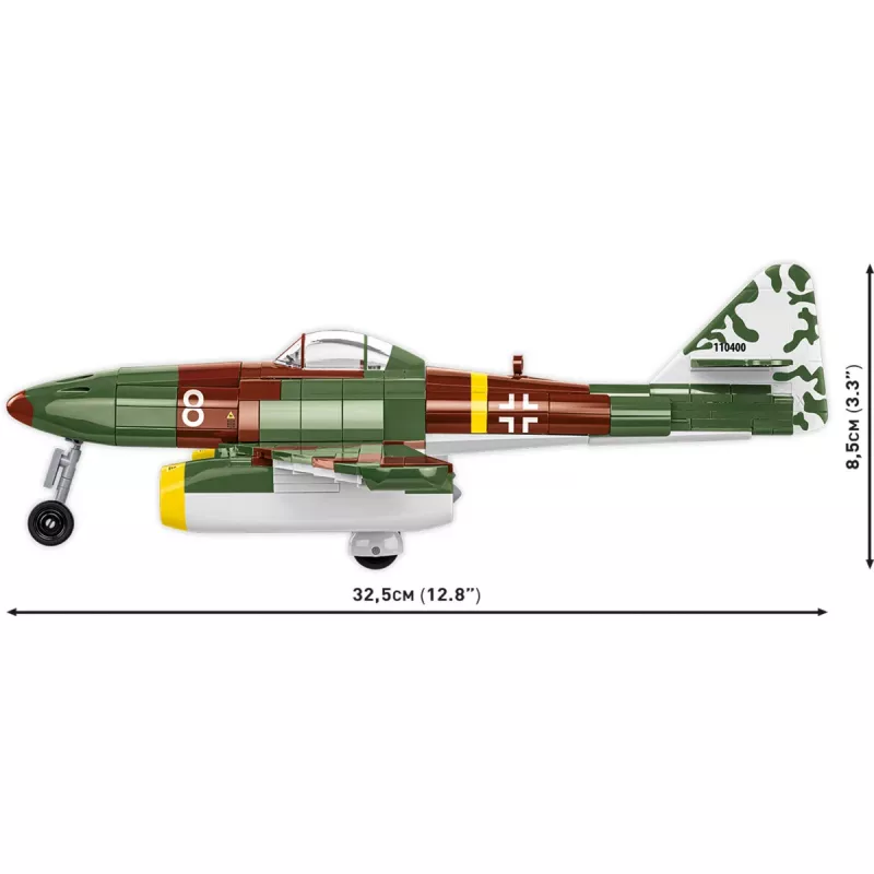 COBI bouwstenen Messerschmitt Me-262-1A 505 onderdelen