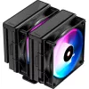 Ocypus Delta A62 ARGB zwart 120 mm PWM behuizingsventilator
