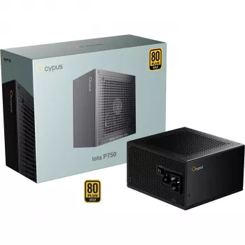 OCYPUS Iota P750 750W 80 PLUS Gold volledig modulaire ATX 3.0 voeding - zwart