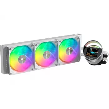 Ocypus Sigma L36 ARGB wit 360mm vloeistof-CPU-koeler