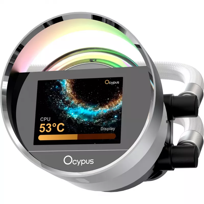 Ocypus Sigma L36 ARGB wit 360mm vloeistof-CPU-koeler