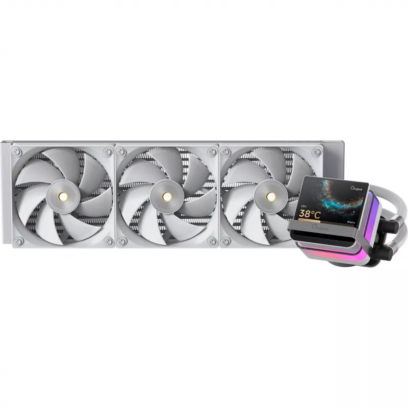 Ocypus Sigma L36 PRO wit 360mm ARGB AIO vloeistof-CPU-koeler