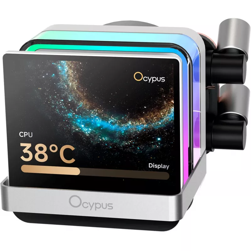 Ocypus Sigma L36 PRO wit 360mm ARGB AIO vloeistof-CPU-koeler