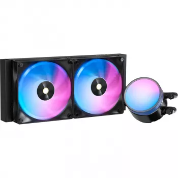 Ocypus Delta L24 ARGB V2 240mm all-in-one vloeistof-CPU-koeler - zwart