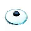 PYREX glasdeksel 24 cm, borosilicaatglas