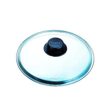 PYREX glasdeksel 24 cm, borosilicaatglas