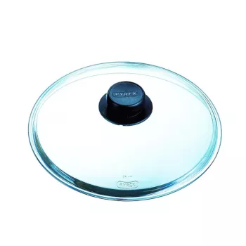PYREX glasdeksel 26 cm, borosilicaatglas
