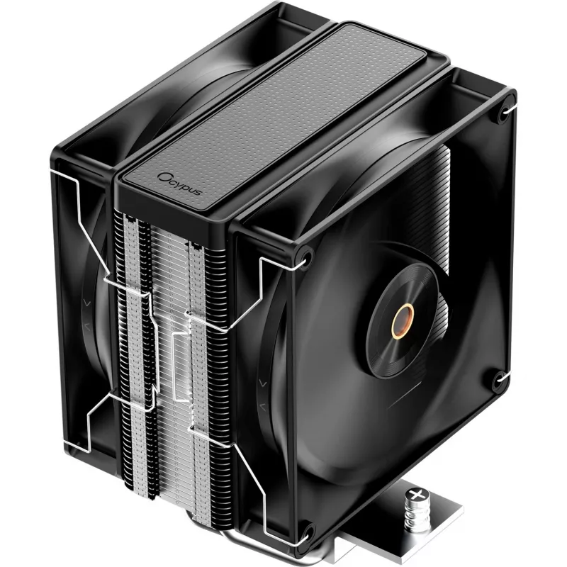 Ocypus Delta A40 Elite dual-fan zwart 120 mm CPU-luchtkoeler