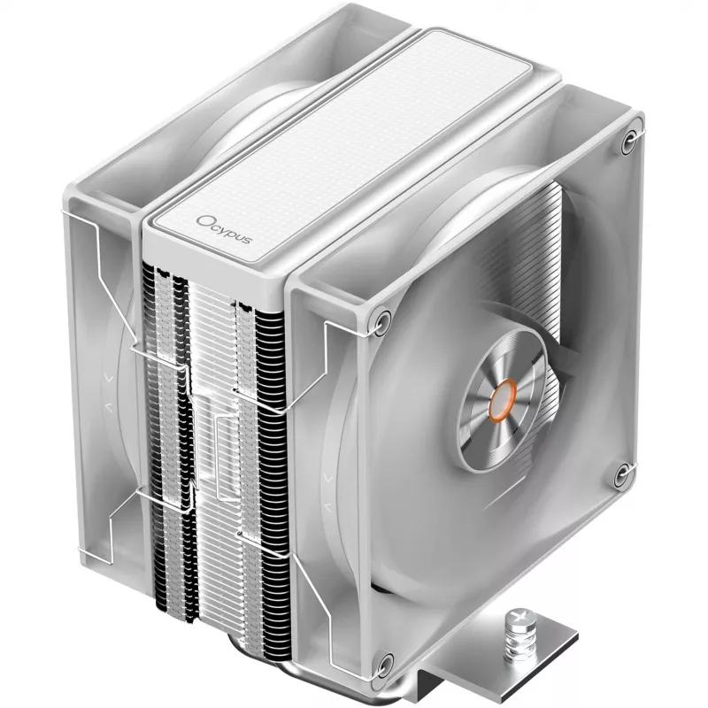 Ocypus Delta A40 Elite dual-fan wit 120 mm CPU-luchtkoeler