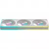 Ocypus Sigma F36 ARGB 365 mm drievoudige ventilator met enkel frame, wit