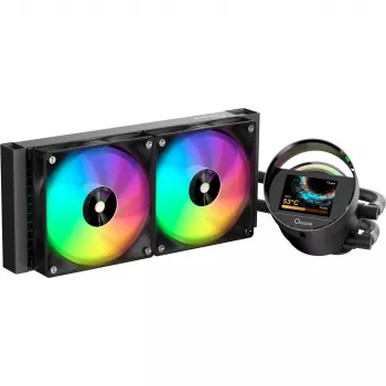 Ocypus Sigma L24 ARGB 240mm vloeistof-CPU-koeler - zwart