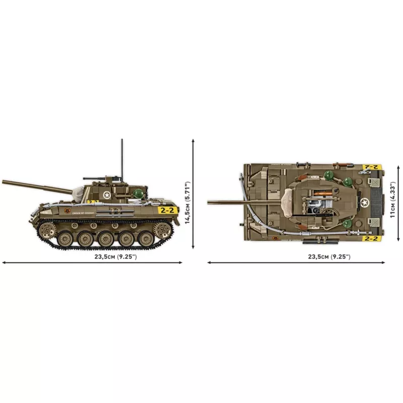 COBI Klocki M18 Hellcat 1026 bouwstenen constructieset