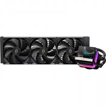 Ocypus Sigma L36 PRO AIO vloeistof-CPU-koeler 360mm ARGB zwart