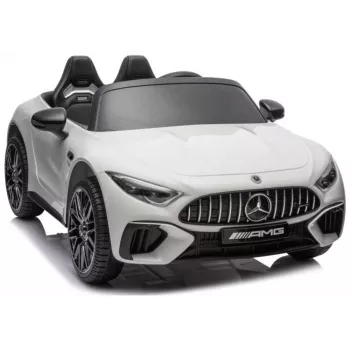 LEAN CARS Mercedes AMG SL63 batterij-aangedreven zitauto wit