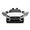 LEAN CARS Mercedes AMG SL63 batterij-aangedreven zitauto wit