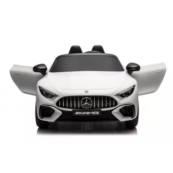 LEAN CARS Mercedes AMG SL63 batterij-aangedreven zitauto wit