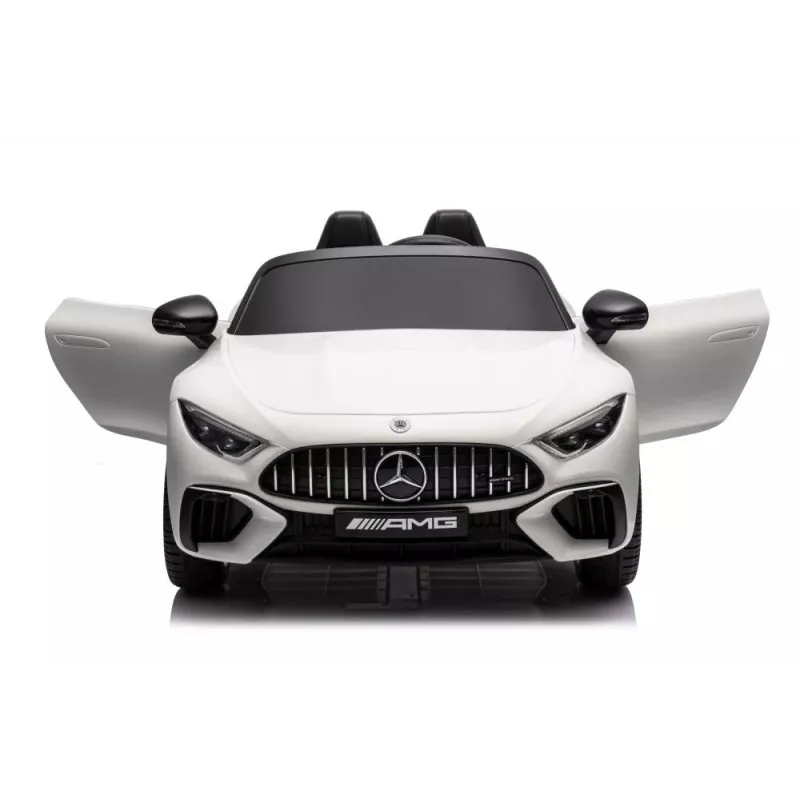 LEAN CARS Mercedes AMG SL63 batterij-aangedreven zitauto wit