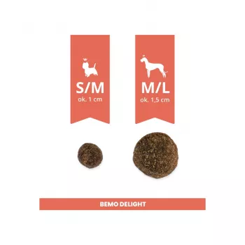 BEMO Delight rund met kalkoen droogvoer voor honden 15kg