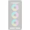 Ocypus Delta C70 ARGB witte panorama-glas mid-tower PC-behuizing