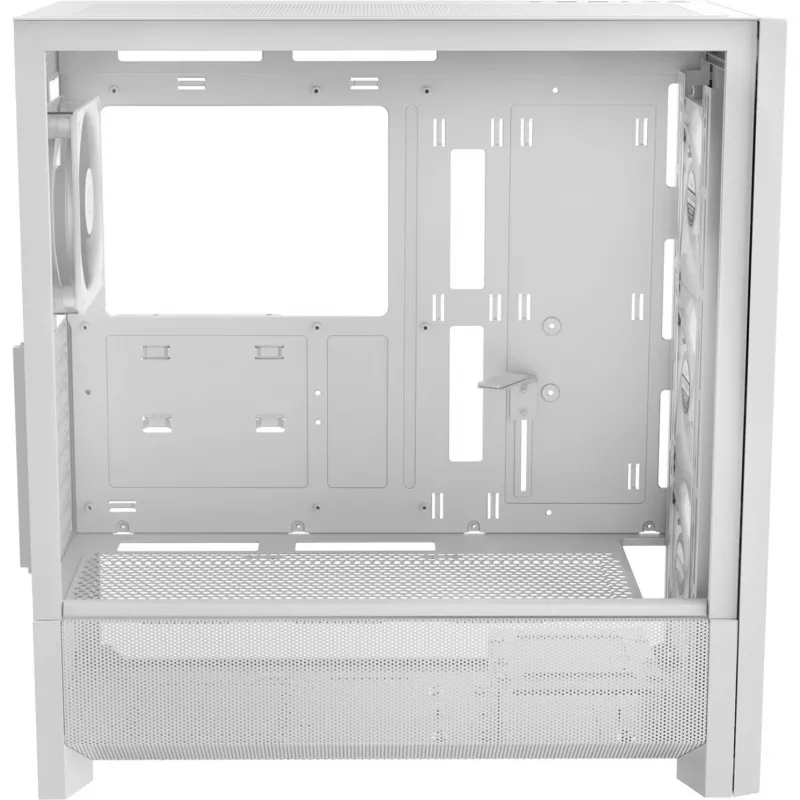 Ocypus Delta C70 ARGB witte panorama-glas mid-tower PC-behuizing