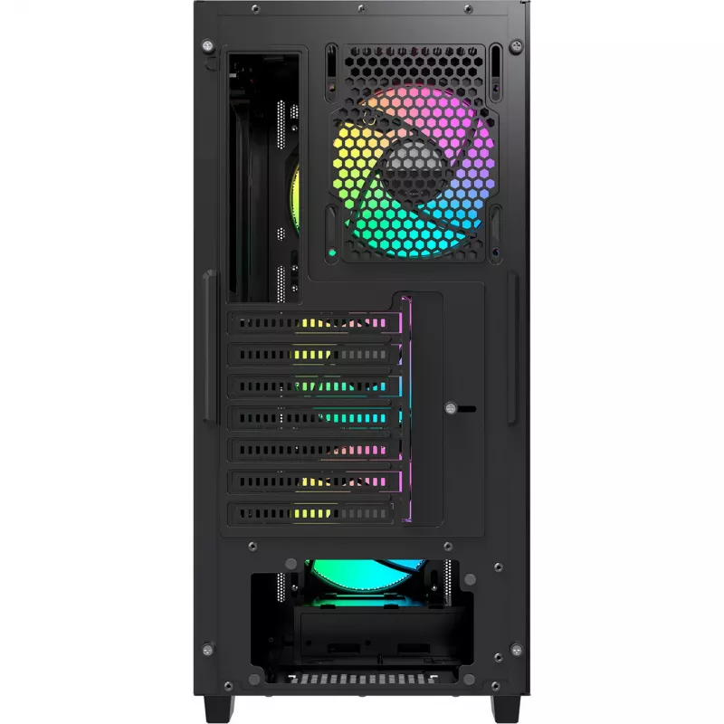 Ocypus Gamma C60 ARGB mid-tower PC-behuizing - tempered glass, zwart