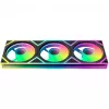 OCYPUS Gamma F36 ARGB Reverse Blade 120mm PWM ventilator 3-pack zwart