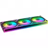 OCYPUS Gamma F36 ARGB Reverse Blade 120mm PWM ventilator 3-pack zwart