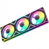OCYPUS Gamma F36 ARGB Reverse Blade 120mm PWM ventilator 3-pack zwart