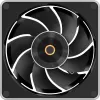 OCYPUS Sigma F12 ARGB Reverse 120mm PWM behuizingsventilator - zwart