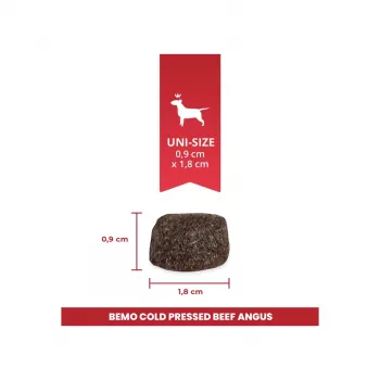 BEMO Koudgeperste rund Angus Mono droogvoeding voor honden 3kg