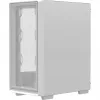 Ocypus Gamma C60 witte pc-behuizing van gehard glas, mid-tower