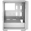 Ocypus Gamma C60 witte pc-behuizing van gehard glas, mid-tower