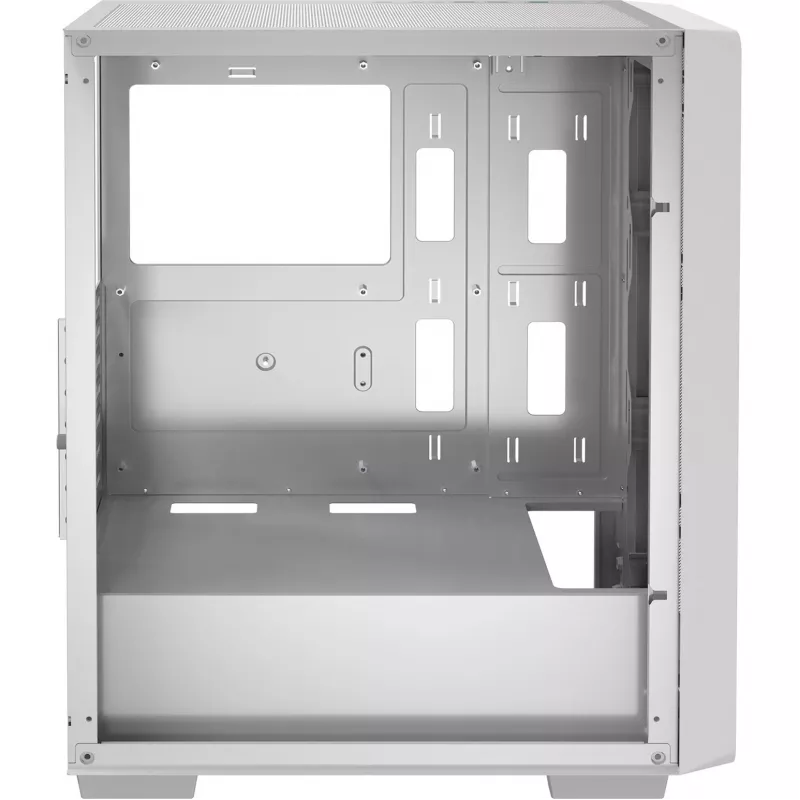 Ocypus Gamma C60 witte pc-behuizing van gehard glas, mid-tower