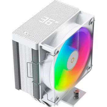 OCYPUS Gamma A40 ARGB Digital low-profile CPU-koeler - wit, 100 mm