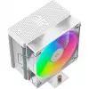 OCYPUS Gamma A40 ARGB Digital low-profile CPU-koeler - wit, 100 mm