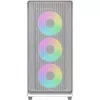 Ocypus Gamma C60 ARGB witte mid-tower behuizing met gehard glas