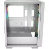 Ocypus Gamma C60 ARGB witte mid-tower behuizing met gehard glas
