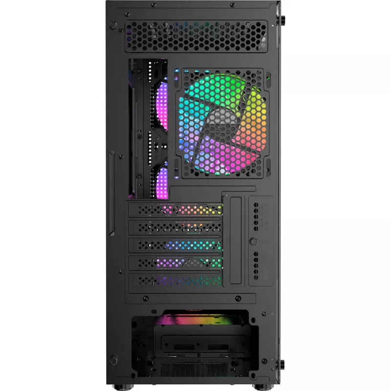 Ocypus Gamma C50 ARGB zwart behuizing met gehard glas mid-tower