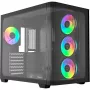 Ocypus Iota C70 Curve ARGB Digital zwart mid-tower behuizing, 270° panoramagehard glas